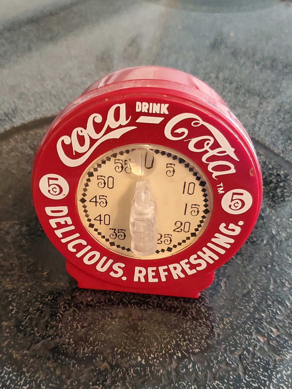 Coca Cola Red Circular Timer!